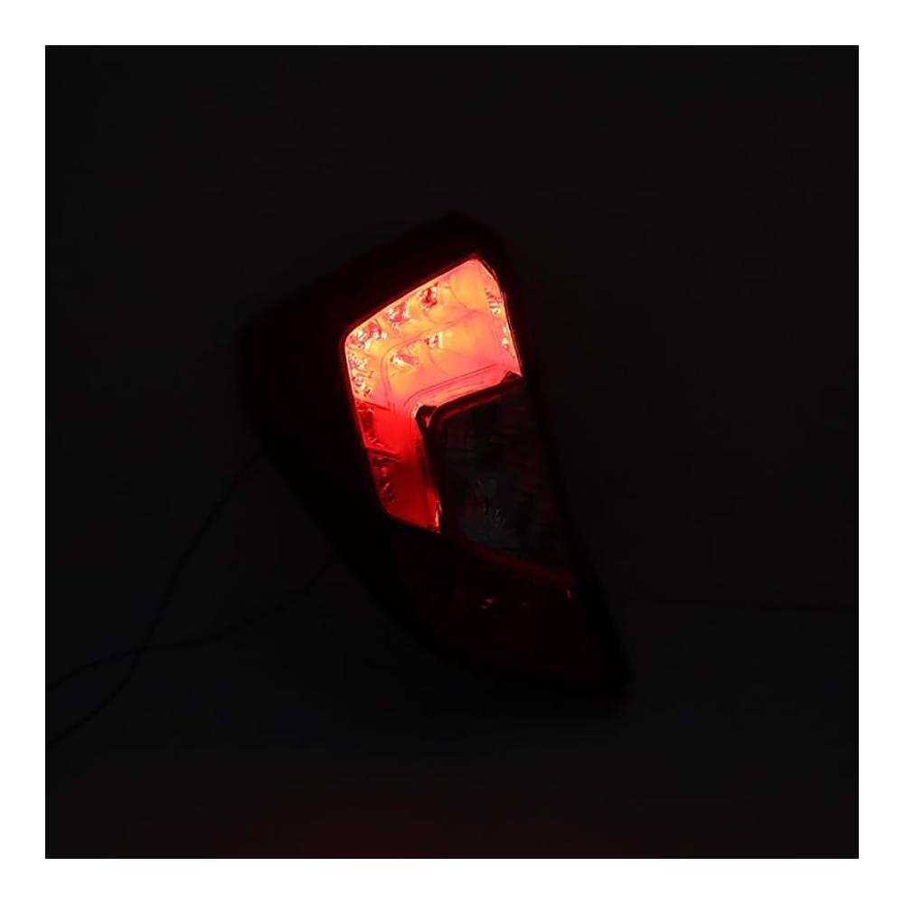 Hochwertige Auto Rücklicht Komplettsets für JAZZ FIT Hatchback 2014-2016 | LED Rückleuchten Set | Anhängerbeleuchtung inklusive | Sichere Beleuchtung für Ihre Fahrt | Rücklicht-Komplettsets