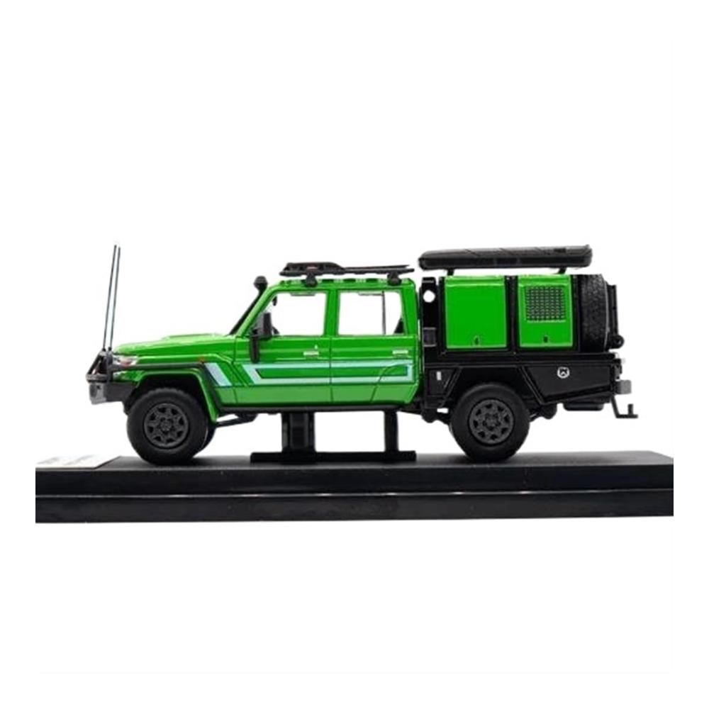 Sammlerstück Miniatur 164 Land Cruiser LC79 Pickup Doppelkabine Diecast Modellauto Ornament - Perfekt für Auto-Enthusiasten und Sammler