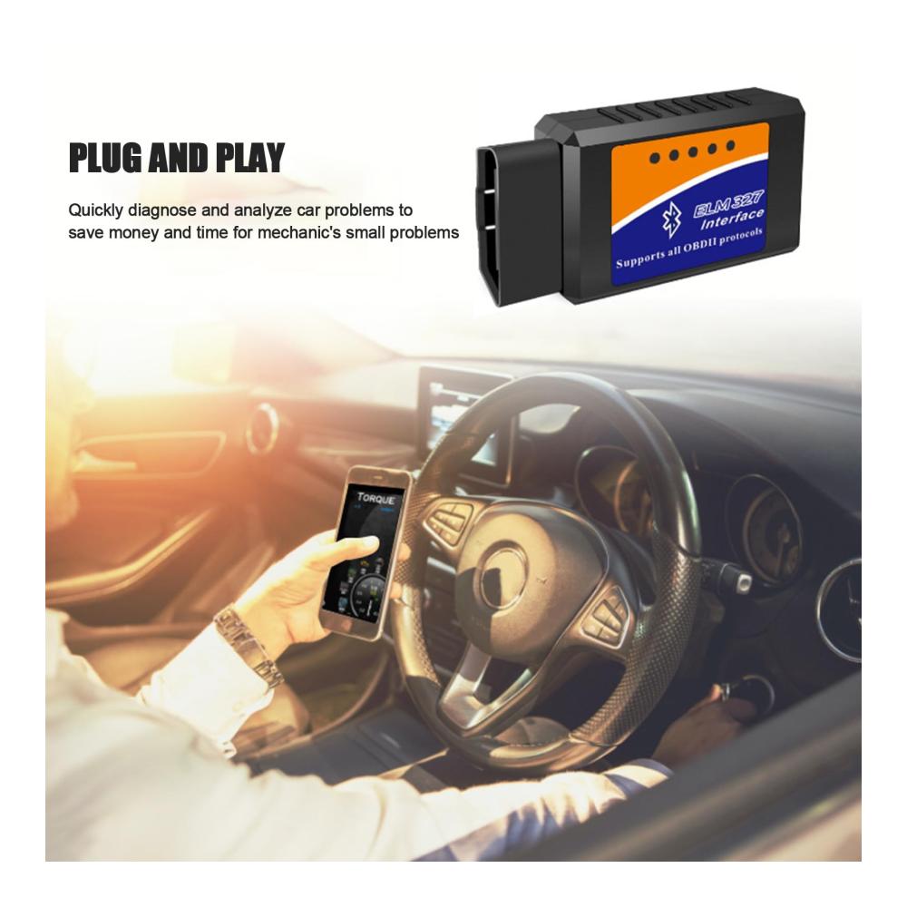 Auto-Scan-Reparaturwerkzeuge 12V Kfz-Scanner & Diagnosetool - Professioneller Autoscanner mit Spannungstest für Motorcodes - Codeleser & Scan-Werkzeuge für effiziente Fehlerbehebung