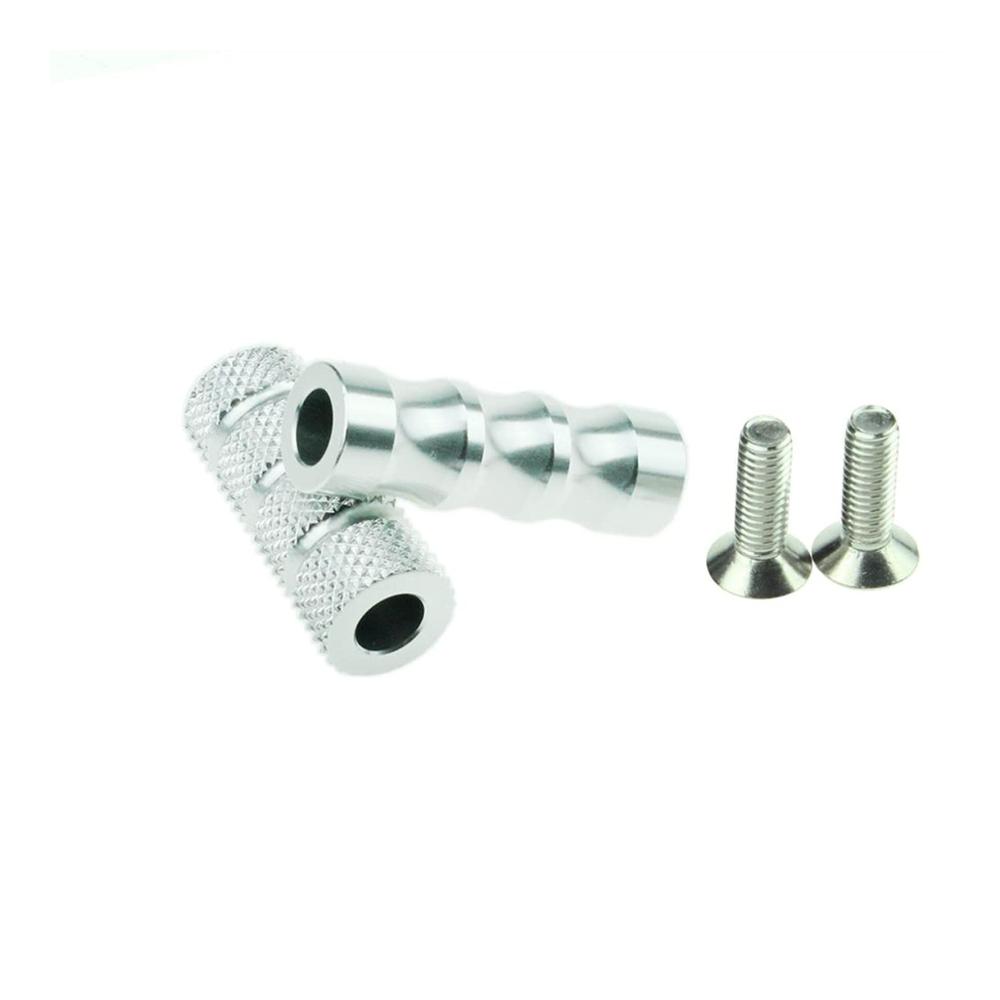 Entdecken Sie den Fahrkomfort mit unseren hochwertigen Motorrad-Fußrasten | 6 mm Rearset Pedal & Schalthebel für YZF R25 R1 R6 R3 R15 V3 MT07 MT09 Tracer 700 900 | Silberfarbene Fußrasten für ultimativen Stil und Leistung. Perfekt für anspruchsvolle Fahrer