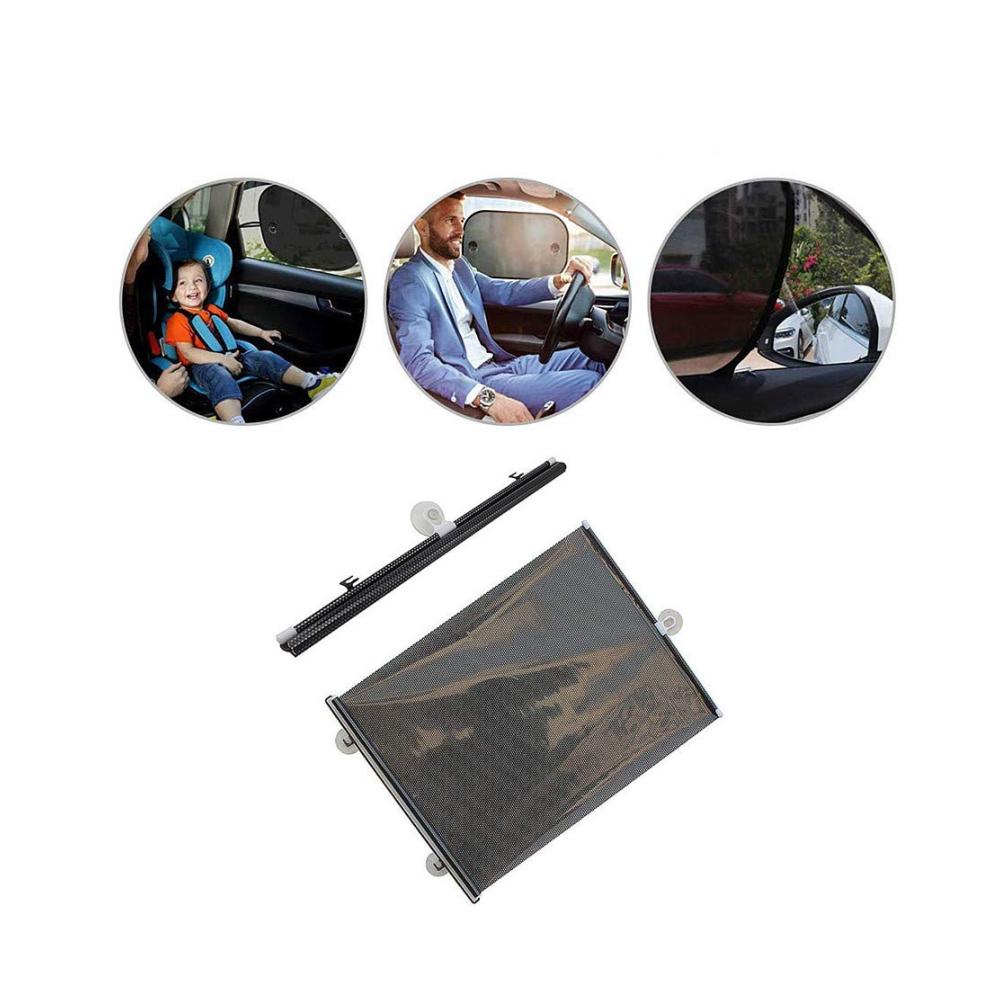 Auto Sonnenschutz Seitenscheibe für Babys | UV-Schutz Auto Windschutzscheibe Sonnenschutz | Fensterschatten in zufälliger Farbe | 49 * 197 Zoll