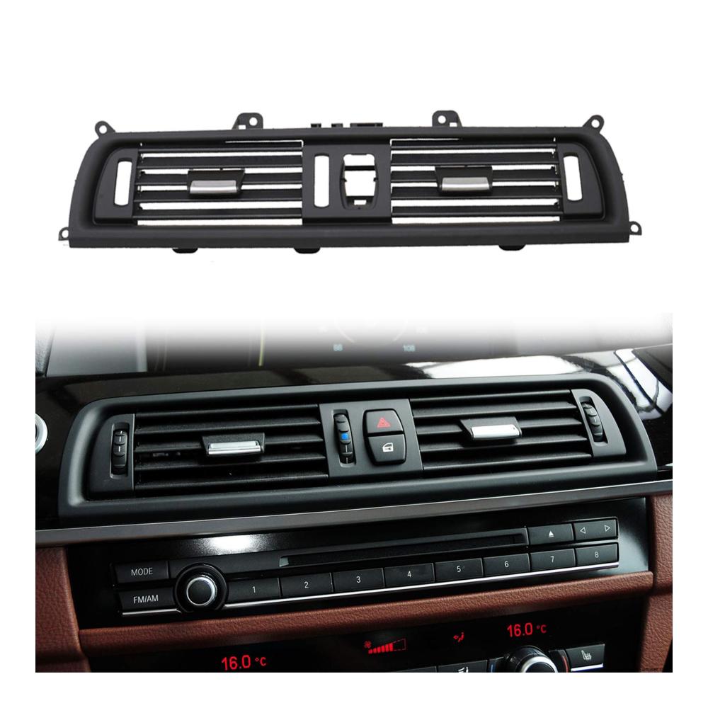Mittelkonsolen Lüftungsgitter für BMW 5er F10/F11 2010-2016 | Front AC Vent Ersatzluftkonsole | Auto Zubehör für 520 523 525 528 530 535 550 | Verbessern Sie Ihre Klimaanlage jetzt