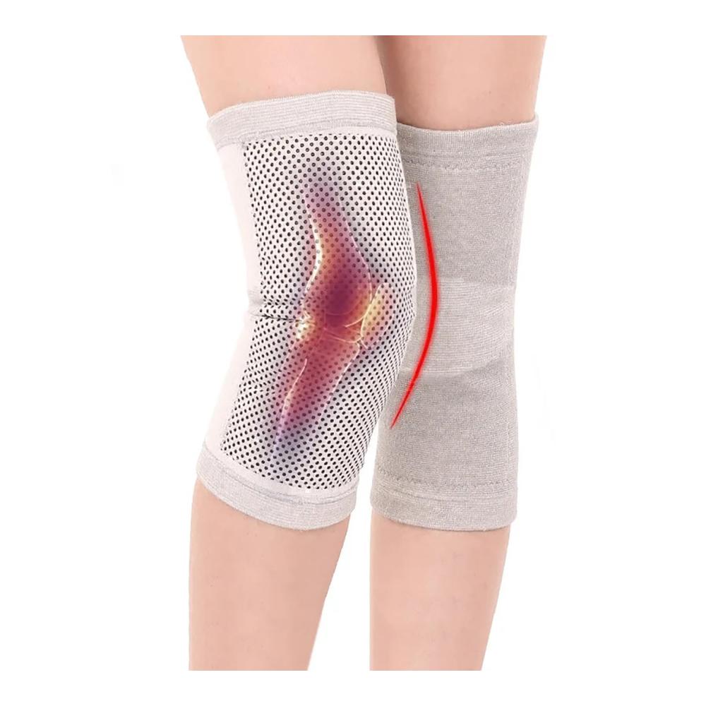 Erwärmen Sie Ihre Knie mit Stil! Turmalin Kniewärmer - Selbstheizende Knieschoner für Winter - Atmungsaktive Bandage für Jogging & Workouts - Damen & Herren Komfort Knieschutz