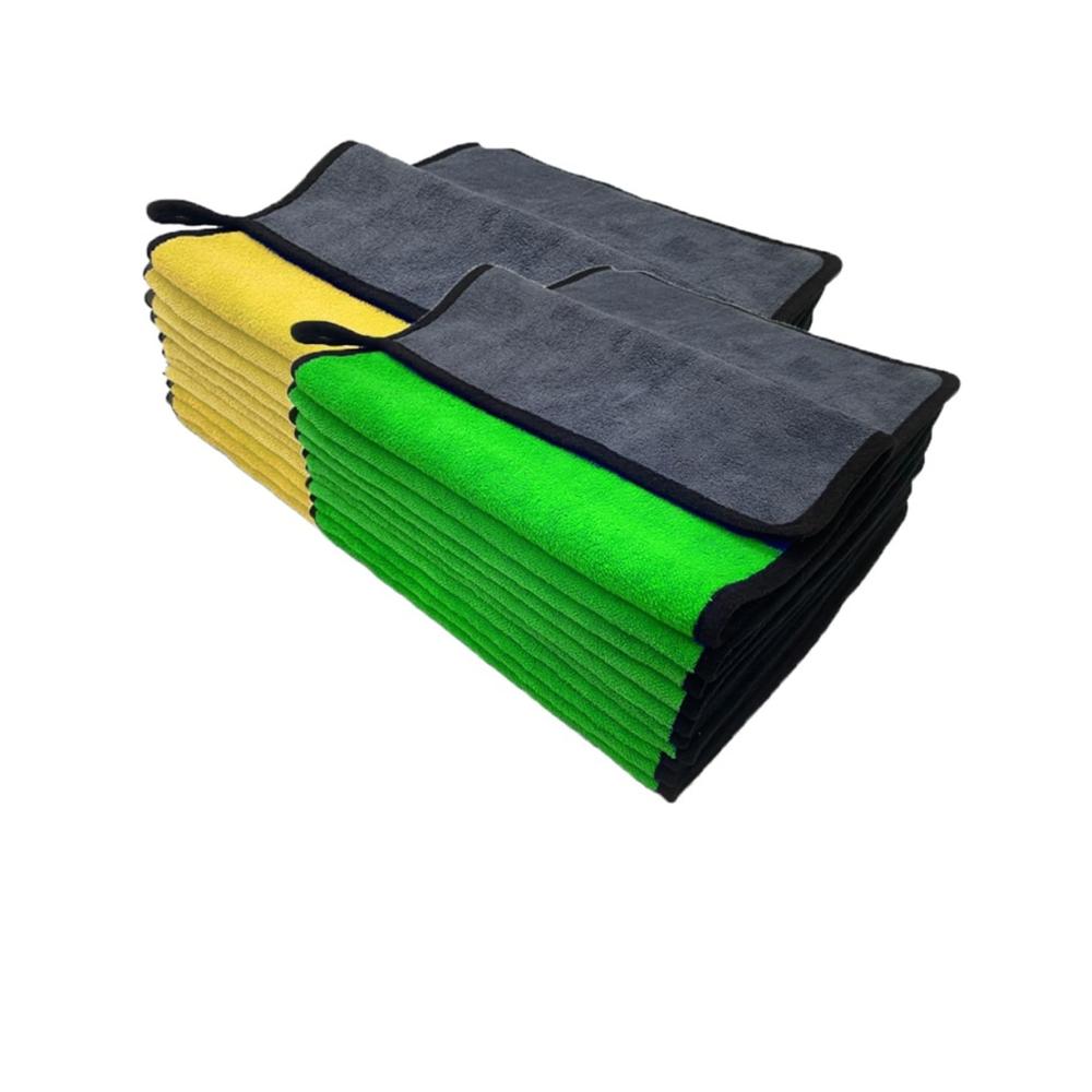 Premium Mikrofaser Auto-Detaillierungsset - 10er-Pack Autowaschlappen für Kfz-Reinigung und Haushaltsgeräte - Hochwertige Mikrofaser-Handtücher für Küche und Bad - Effektives Reinigungszubehör