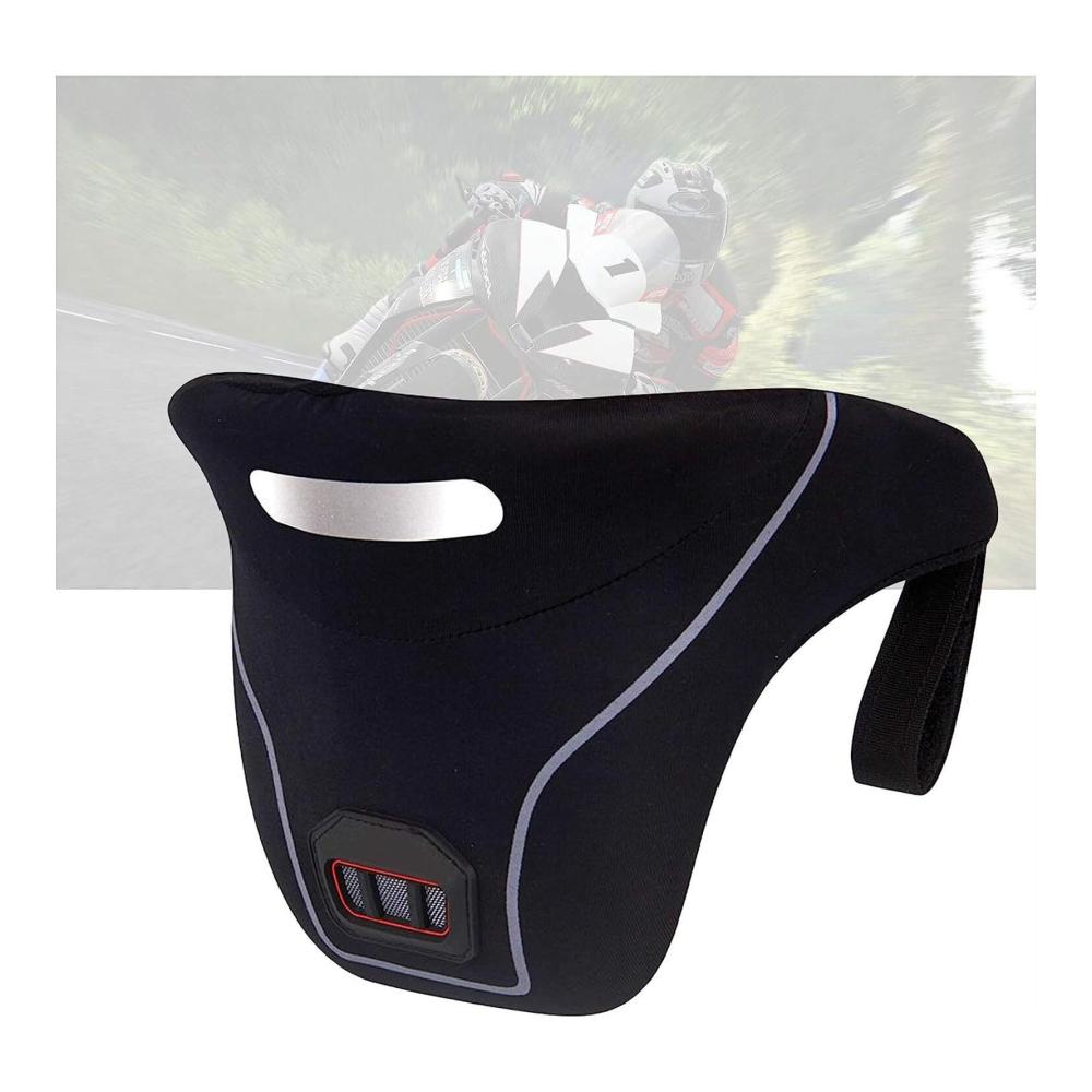 Ultimativer Motorrad-Nackenschutz für Motocross-Enthusiasten | Ergonomische Nackenstütze mit Keil für maximale Sicherheit | Schwarz stylisch und schützend | Unverzichtbare Reisesicherheitsausrüstung für einen sicheren Nacken auf der Straße