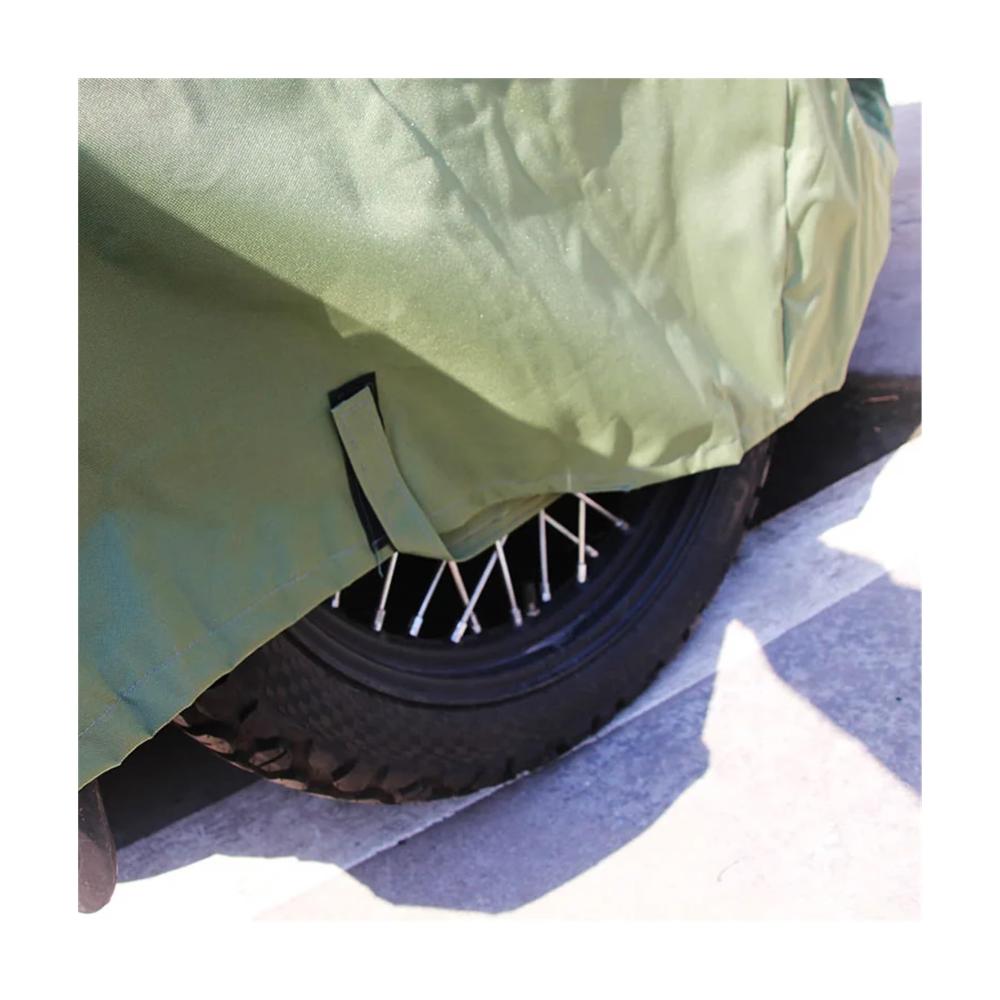 AISHANBAIHUODIAN Planen & Schutzfolien Wasserdichte Fahrradbeiwagen-Motorradabdeckung für BMW R1 R12 R50 R60 R71 R72 Ural M72 KC750 DNEPR (Schwarz