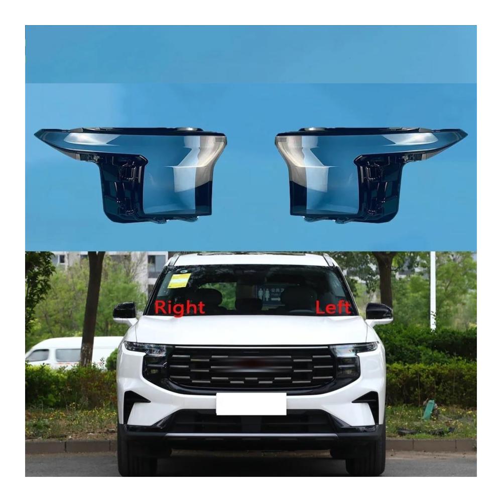 Entdecken Sie Klare Sicht Hochwertige Scheinwerferglasabdeckungen für Ford Edge 2023 - Transparente Lampenschirme für eine klare Beleuchtung - 1 Paar Fahrzeug-Scheinwerferabdeckungen für optimale Sicht und Stil