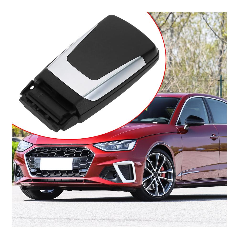 Premium Schlüsselgehäuse für Audi TT A4 A5 Q7 - Hochwertiges 3-Tasten Funkschlüssel Gehäuse mit Batteriehalter - Robustes Design für den Austausch des Autoschlüsselgehäuses - Jetzt erneuern und sicher fahren