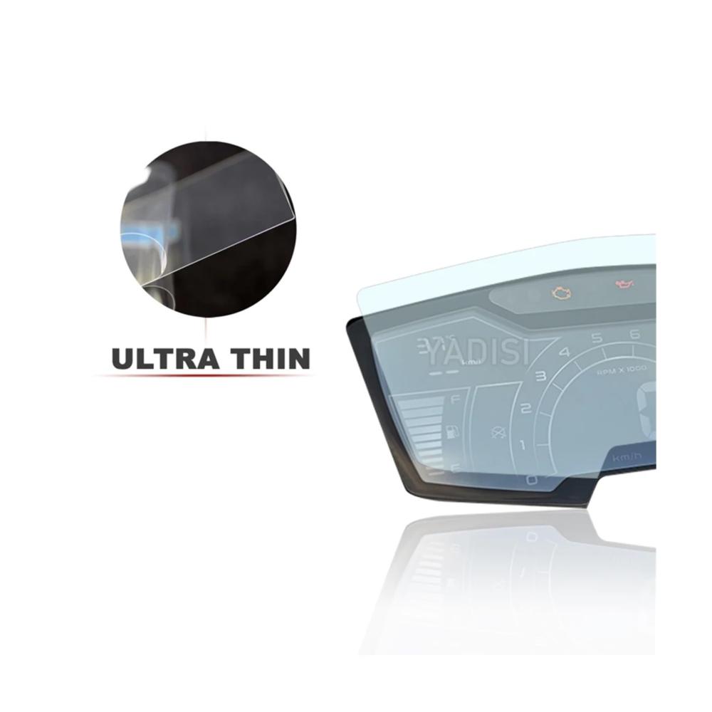 Premium Instrumentenblöcke Displayschutzfolie für Aprilia SR GT 200 125 2022 | Schützen Sie Ihr Armaturenbrett mit diesem hochwertigen Zubehör | Klare Screen Protector Folie für optimale Sicht