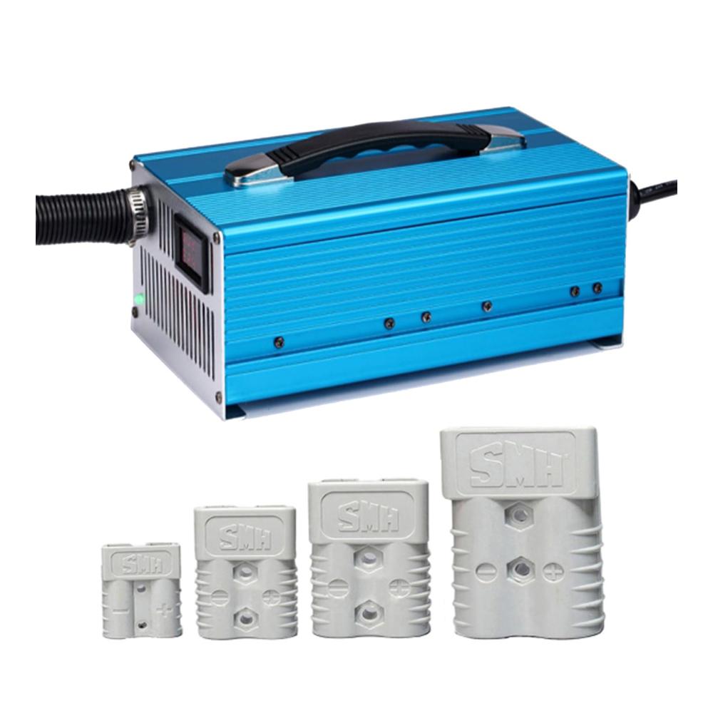 Hochleistungs Ladegerät 36V 30A mit Anderson-Stecker für Elektrostapler & Kehrmaschinen - Schnelles Aufladen & Langlebige Leistung