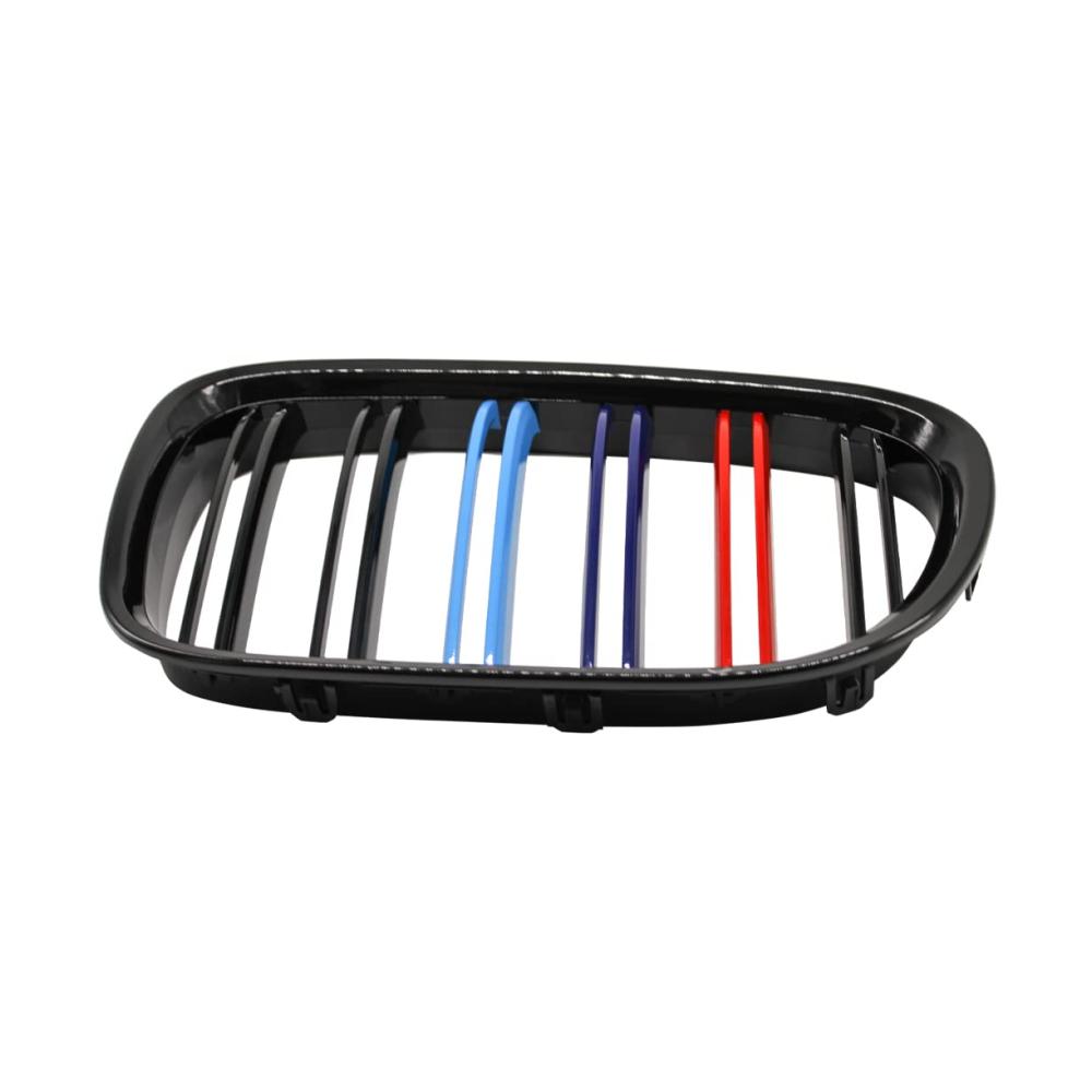 Ein Paar Hochwertige Front- & Kühlergrille für BMW 7 Series F01 F02 F03 F04 2008-2014 | Stilvolle M Performance Racing Nieren für verbesserte Ästhetik und Luftströmung