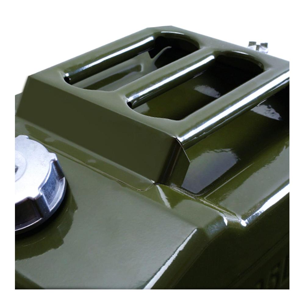 Hochwertiger Metall-Benzinkanister 30L für Notfall-Backup in Fahrzeugen - Robuster Dieselkanister für Autos LKWs - 08mm Dicke Square Power Design