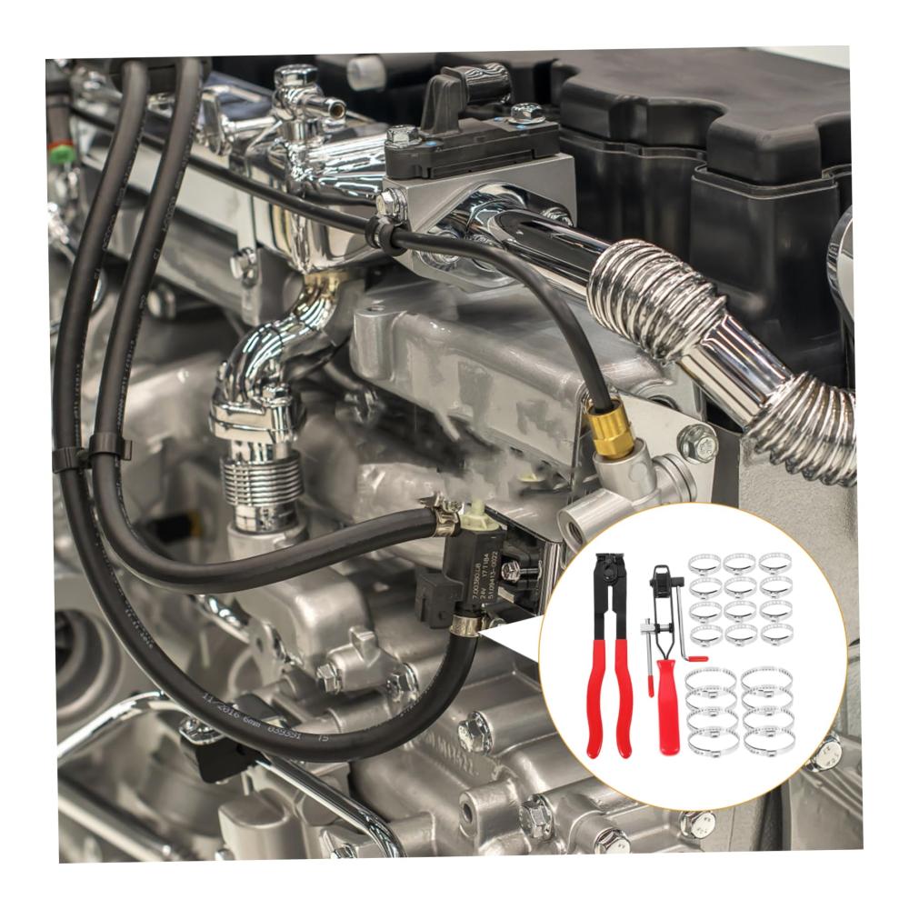 Professionelles 32-teiliges Achsmanschetten-Werkzeug-Set | Cv-Boot-Verbindungswerkzeug mit Klemmzange für einfache Schlauchentfernung | Robuste Metallkonstruktion