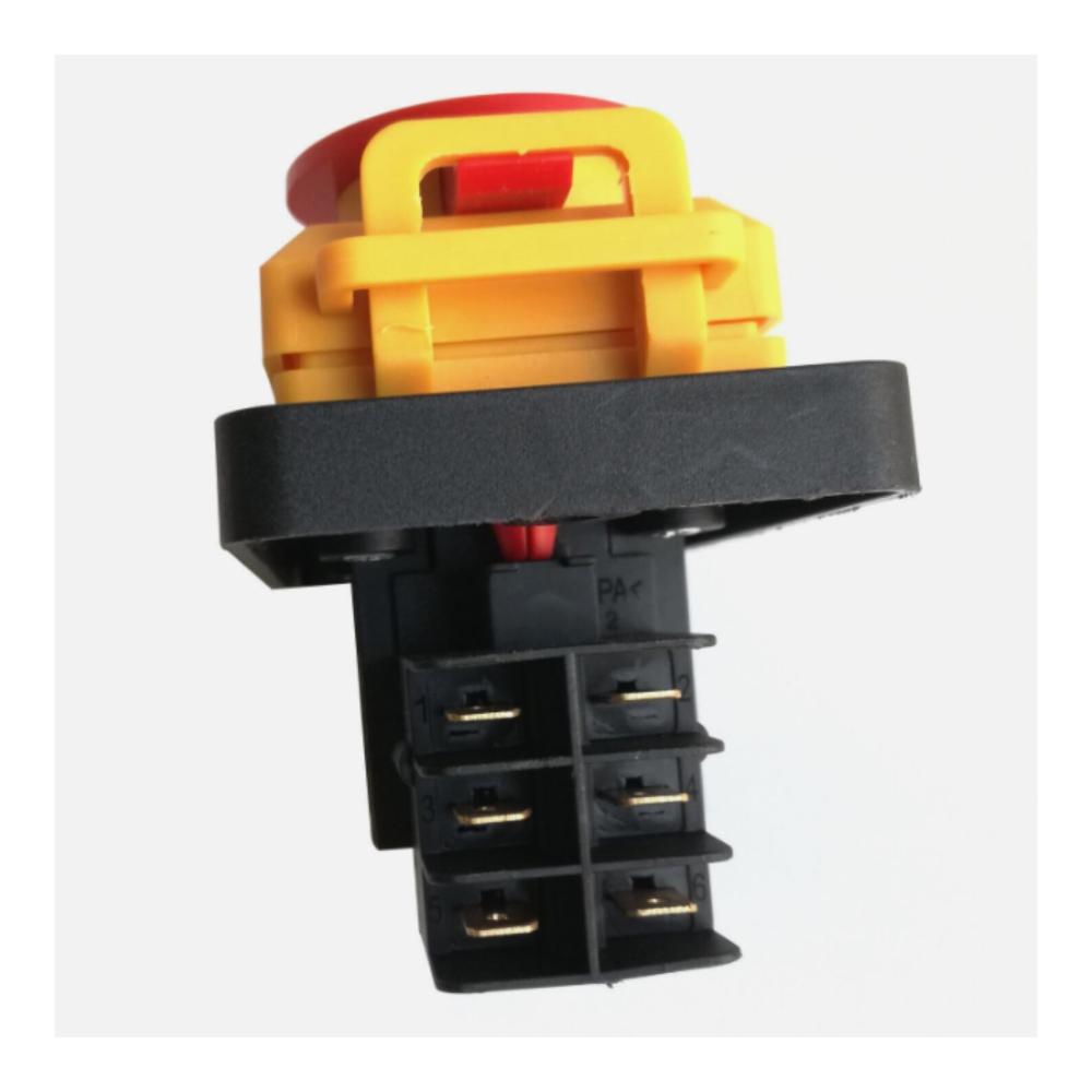 Hochwertiger Öldruckschalter Netzschalter Einbauschalter KJD22 KJD18 6 Klemmen IP54 250 VAC 18 (12) A 5E4. Ein-/Ausschalter Drucktaste Maschinenschalter. TÜV-geprüfter Geräteschalter für sichere Bedienung