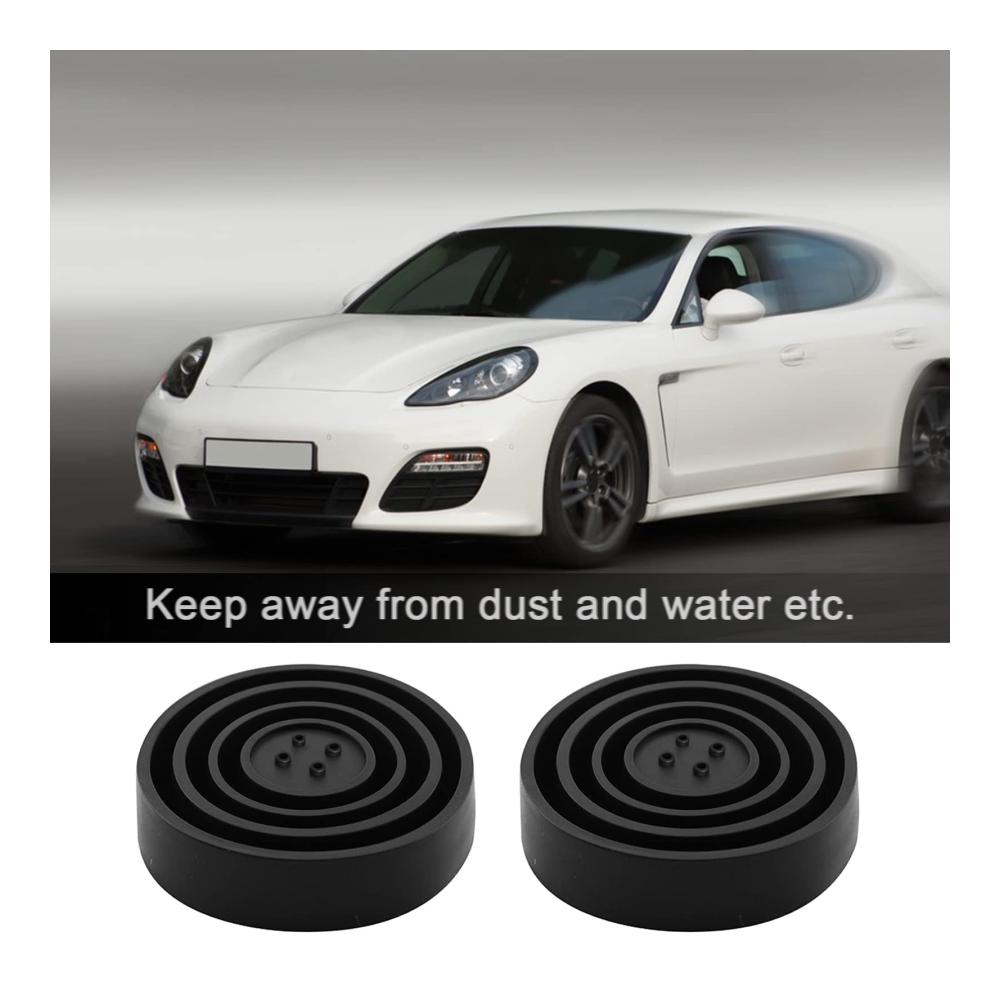 Scheinwerferblenden DBAILY Wasserdichte Kappe 2er Set - Staubschutz & Universalverschluss für Auto-LED-Scheinwerfer (45-95mm) - Effektiver Schutz & Langlebigkeit garantiert