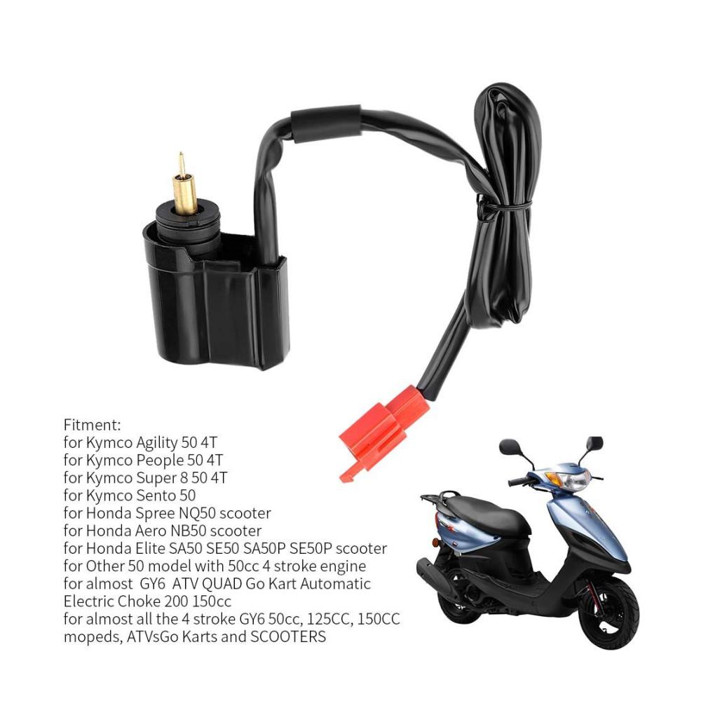 Vergaseranlagen Elektrischer Choke für Agility 50 & People 50 4T – Originalersatz mit wasserdichtem Gehäuse für stabile Leistung und einfache Installation