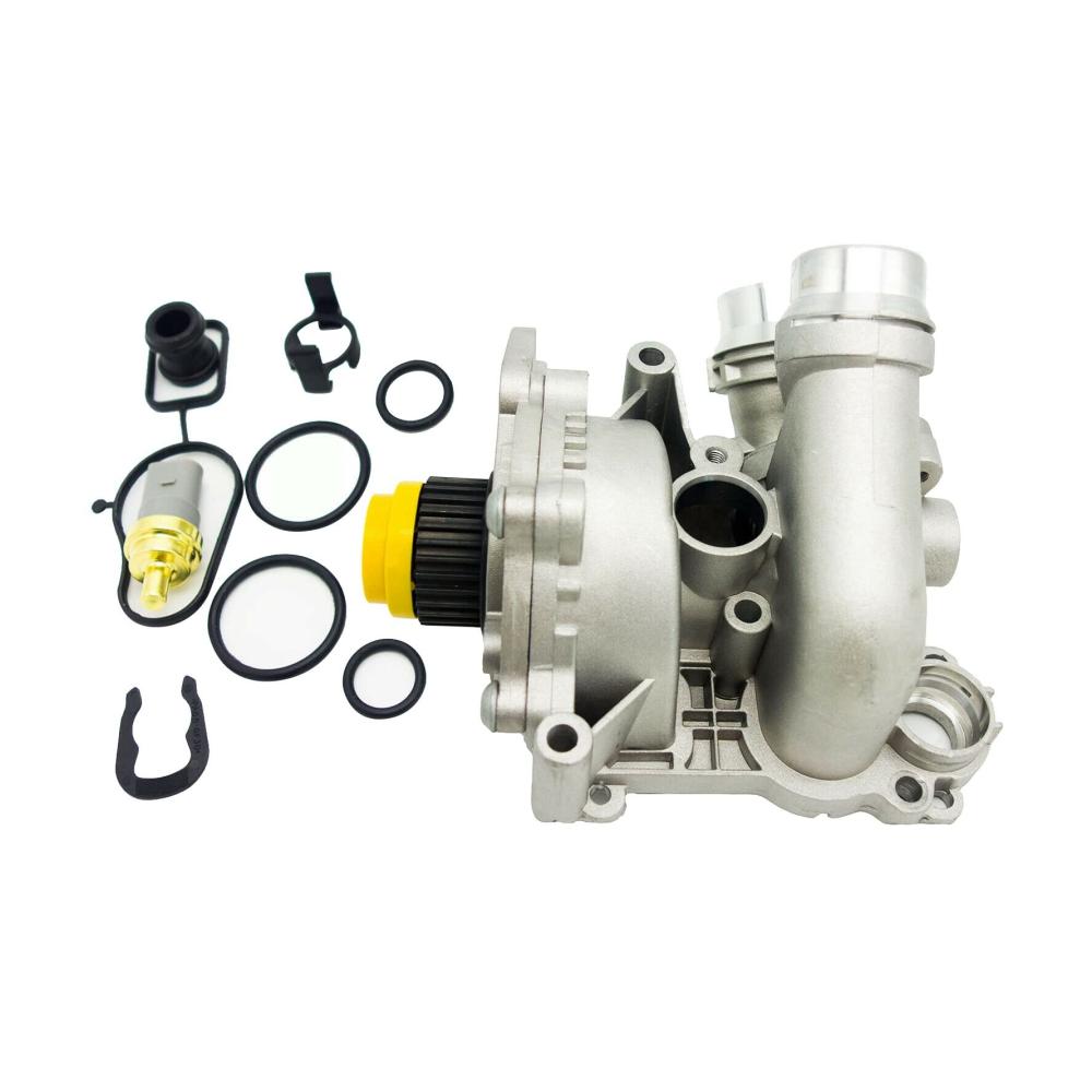 Intelligenter Thermostat für Motor-Kühlwasser-Pumpe | Optimale Temperaturregelung für CC Golf A3 A4 A5 A6 Q3 Q5 TT 1.8T & 2.0T 06H121026 | Effizient & Zuverlässig