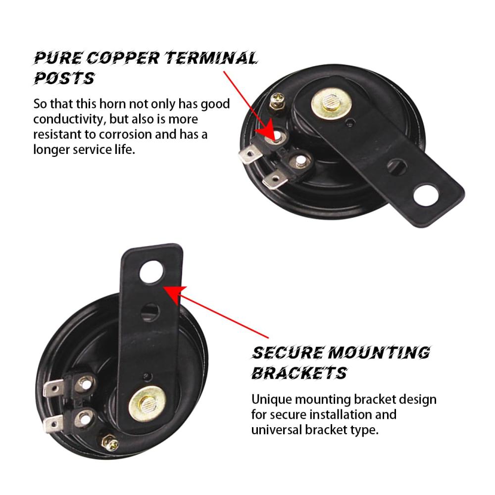 Upgrade Ihre Fahrzeugsignalisierung! 2-in-1 Hupe & Signalhorn 12V für Motorrad Auto LKW & mehr. Wasserdicht & laut für maximale Sicherheit