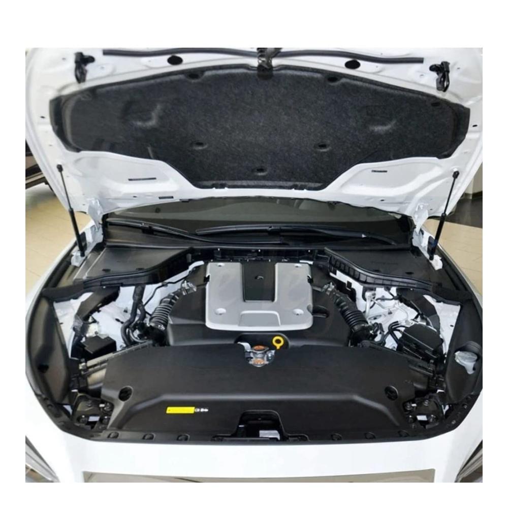 Verbessern Sie die Leistung Ihres Q50! 2x Domstreben für stabilere Fahrten | Kompatibel mit Q50 2014-2018 | Robuste Federbeinstützen für mehr Sicherheit und Kontrolle | Ersetzt OEM 65470-46A0A 6801 PM3369