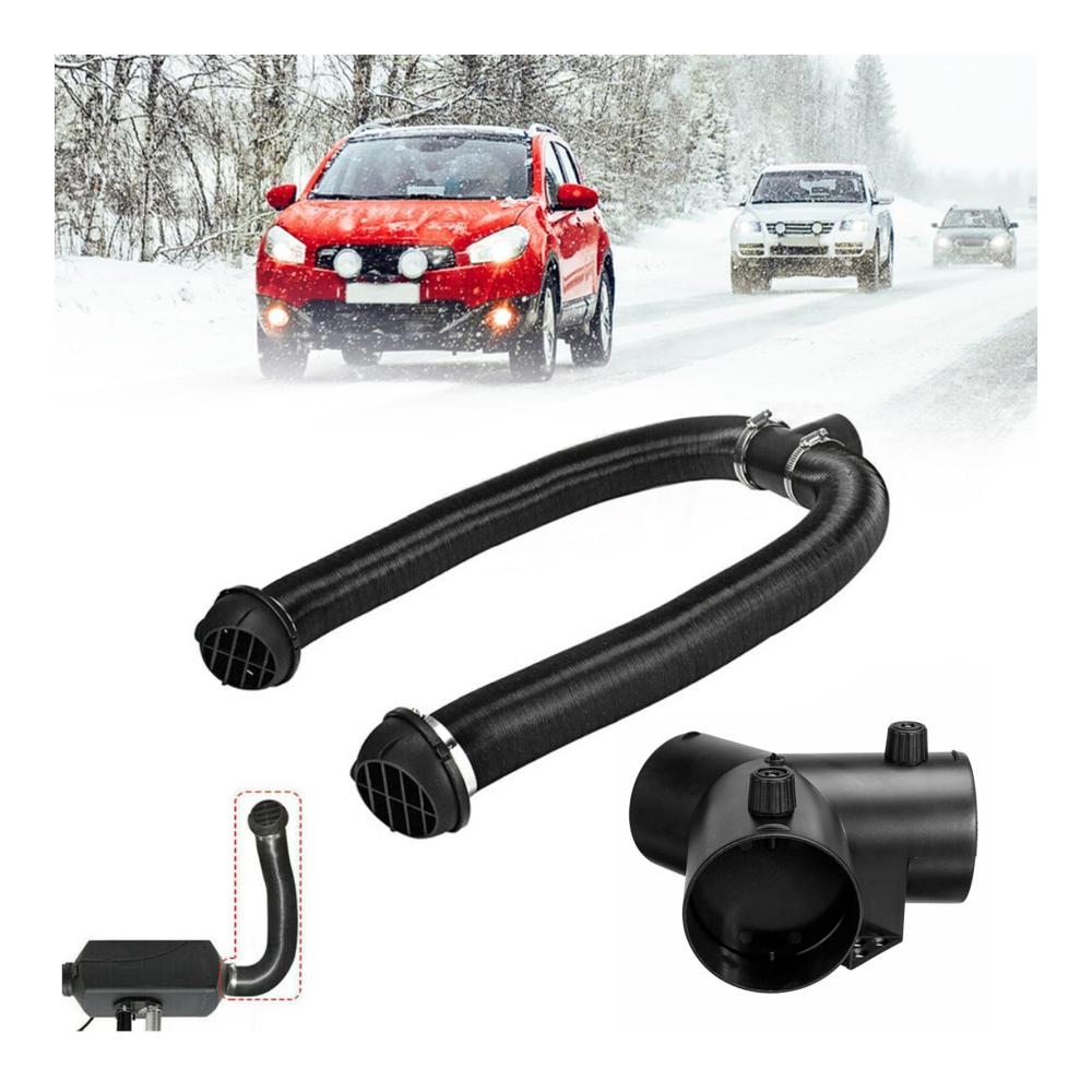 Optimale Wärmeleistung Heizschläuche für Standheizung inkl. 75mm Entlüftungsschlauch Warmluftauslass & Abgasschlauch Clips. Perfektes Zubehör für Dieselheizungen mit Y-Abzweigrohr. Jetzt erhältlich