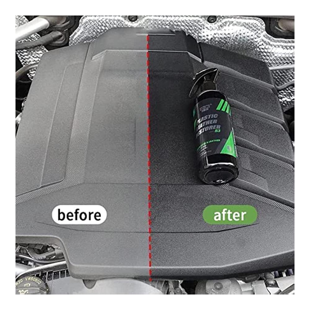 Holen Sie sich das Beste für Ihre Autositzpflege mit Shinex Leder- & Polsterreiniger Spray | Auto Plastic Renovator Flüssig | 100ML 3PCS Set