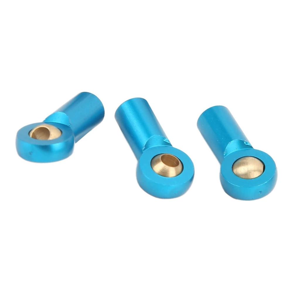 Hochwertiger M3 Spurstangenkopf Präzise gefertigter Kugelkopf aus Aluminiumlegierung für 1/10 RC Autos. Leicht langlebig und in attraktivem Blau. Jetzt aufrüsten