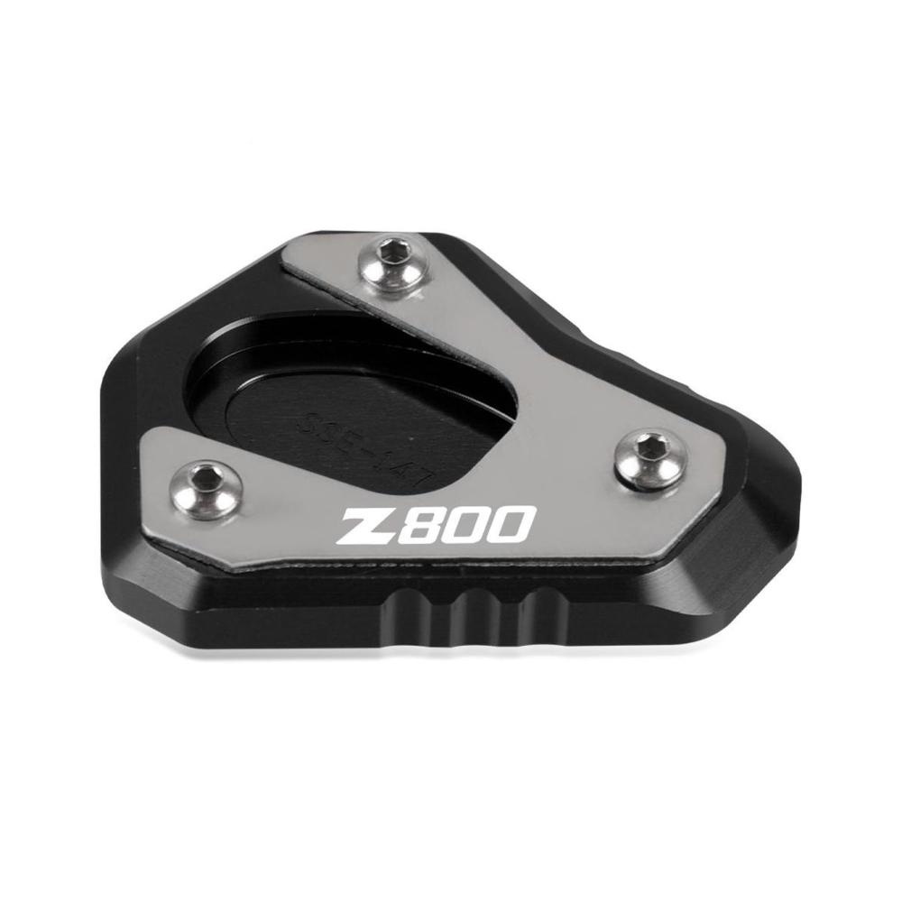 Motorrad Ständer Pad Verlängerung für Kawasaki Z650 Z800 Z900 NINJA650 Z900RS H2 2017-2022 | Kickstand Plate Seitenvergrößerung | Schützen Sie Ihr Bike