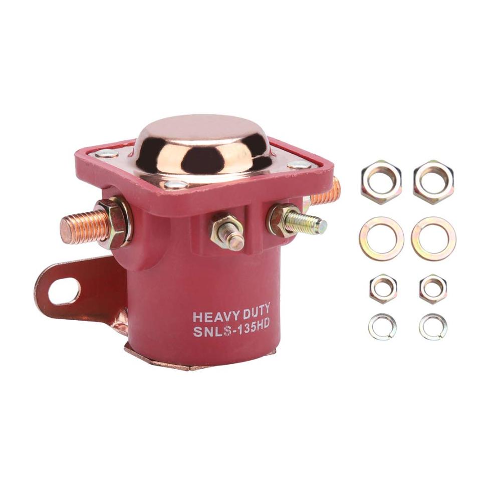 Hochleistungs-Anlasser-Magnetventil 12V 4-Terminal Auto Starter Magnetrelaisschalter für Ford B6AZ-11450-A - Zuverlässiges Starten garantiert