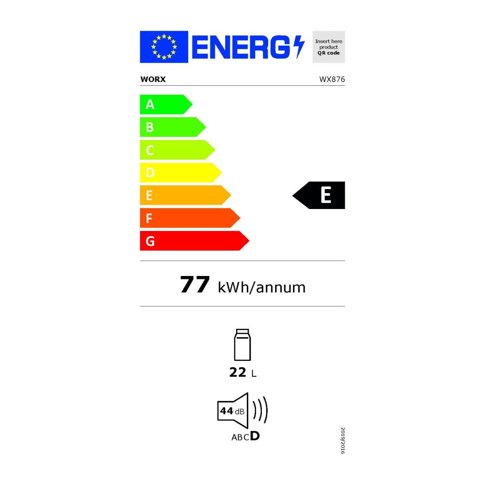 Kühlbox 23L für Unterwegs 18V (20V MAX) Mobile Kühlbox WX876 mit PowerShare 20V AC/DC-Anschluss -20℃-20℃ ideal für Baustelle Camping & Autofahrt – Zuggriff & Rad inklusive