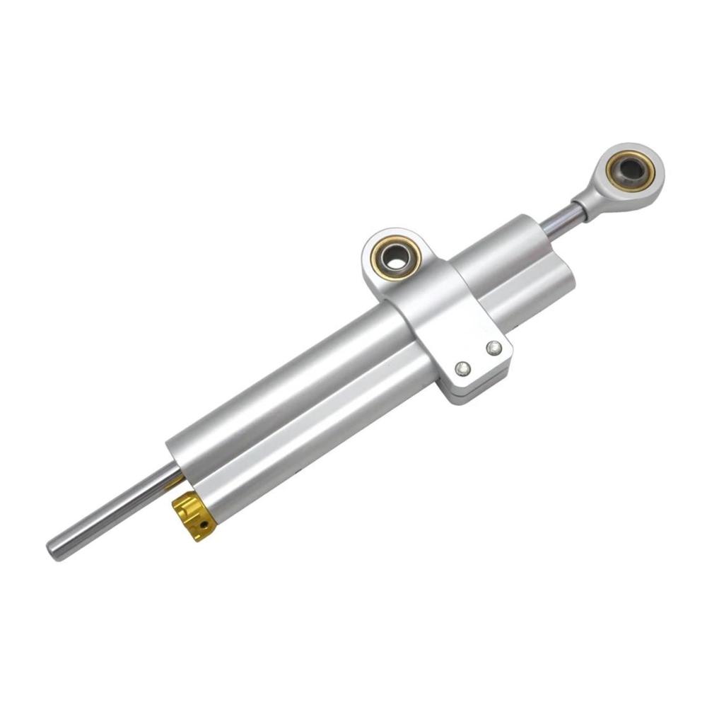 CNC Aluminium Motorrad Lenkungsdämpfer Kit für Kawasaki Ninja 400 (2018-2022) | Einstellbarer Stabilisator mit Halterung Farbe A – Verbessert Stabilität & Sicherheit