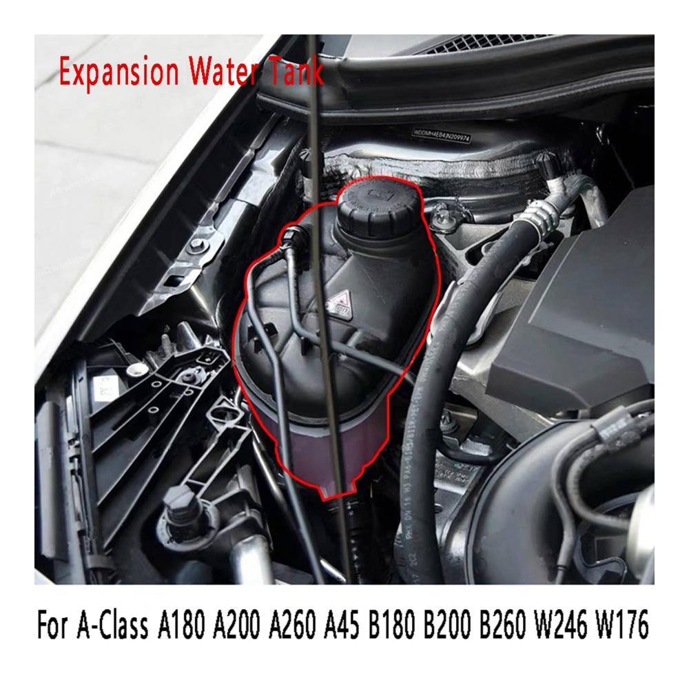 Hochwertiger Kühlerverschlussdeckel für A-Klasse A180 A200 A260 A45 B180 B200 B260 W246 W176 - Robuster Wassertankdeckel zur optimalen Motorkühlung - Einfach zu installieren und langlebig