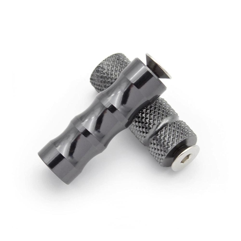 Entdecken Sie den Fahrkomfort mit unseren hochwertigen Motorrad-Fußrasten | 6 mm Rearset Pedal & Schalthebel für YZF R25 R1 R6 R3 R15 V3 MT07 MT09 Tracer 700 900 | Silberfarbene Fußrasten für ultimativen Stil und Leistung. Perfekt für anspruchsvolle Fahrer