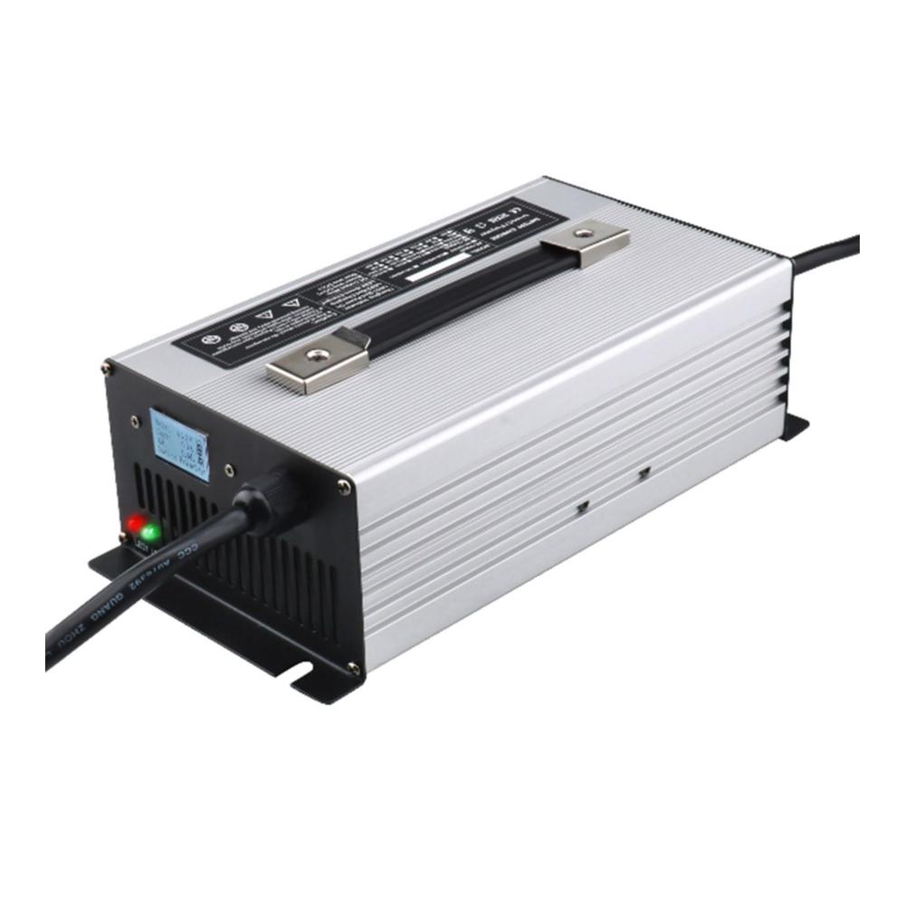 Hochleistungs Ladegerät für 36V 30A Blei-Säure-Batterien | Mit LCD-Display | Für Gabelstapler Elektrohubwagen | Mehrere Ausgangssteckeroptionen | A1/120a