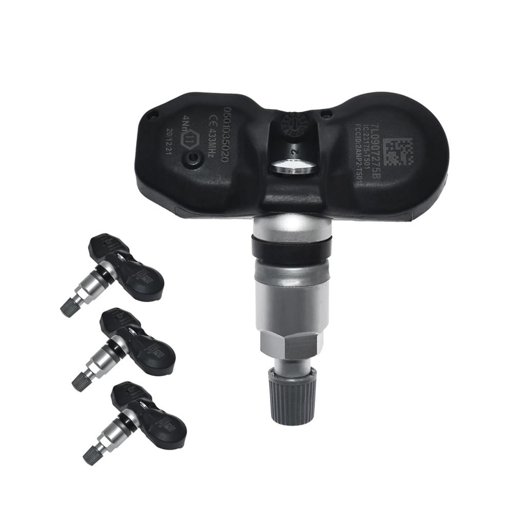 Holen Sie sich präzise Überwachung AISHANBAIHUODIAN 1/4/8PCS TPMS Ersatzsensoren für sicheres Fahren | Passend für VW Touareg 2002.02-2006.12 | Zuverlässige Reifendruckkontrolle (Farbe 7L0907275B-8PCS