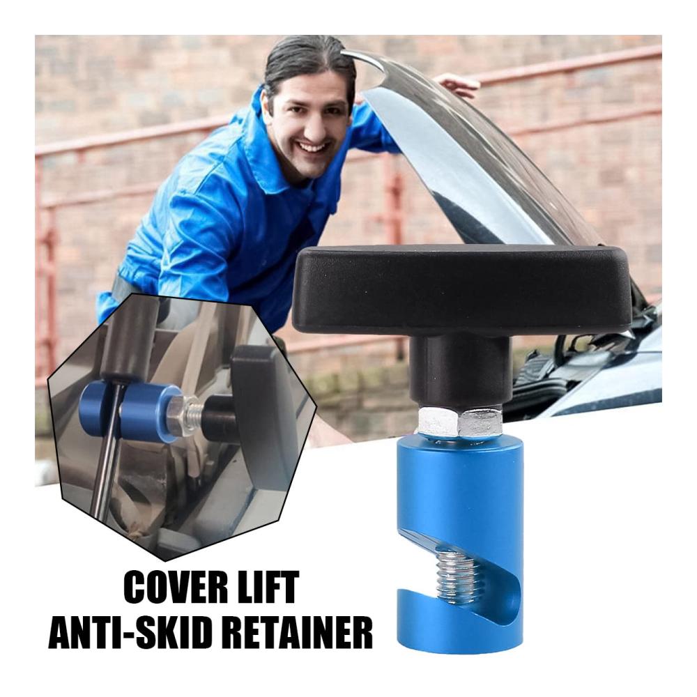 Hochwertige Motorhauben-Gasfeder Multifunktionale Aluminiumlegierung Hebestütze - Propeller-Stopper-Werkzeug für sicheren Halt und Komfort beim Öffnen der Motorhaube oder des hinteren Kofferraums. Erhältlich in Blau