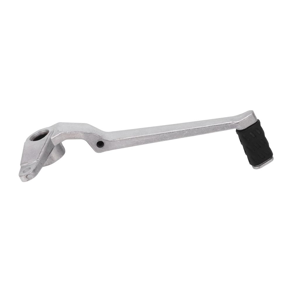 Motorrad-Hinterradbremspedal Hochwertiger Aluminium-Ersatz für Ducati Monster 696 2009-2013 - Robuster Bremsfußhebel für verbesserte Leistung und Stil - Silberner Powersports-Pedalersatz