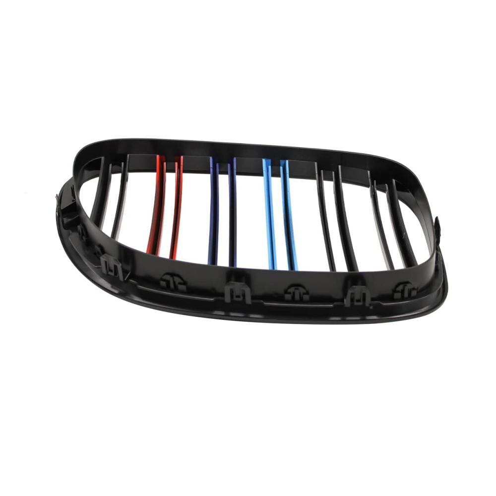 Ein Paar Hochwertige Front- & Kühlergrille für BMW 7 Series F01 F02 F03 F04 2008-2014 | Stilvolle M Performance Racing Nieren für verbesserte Ästhetik und Luftströmung