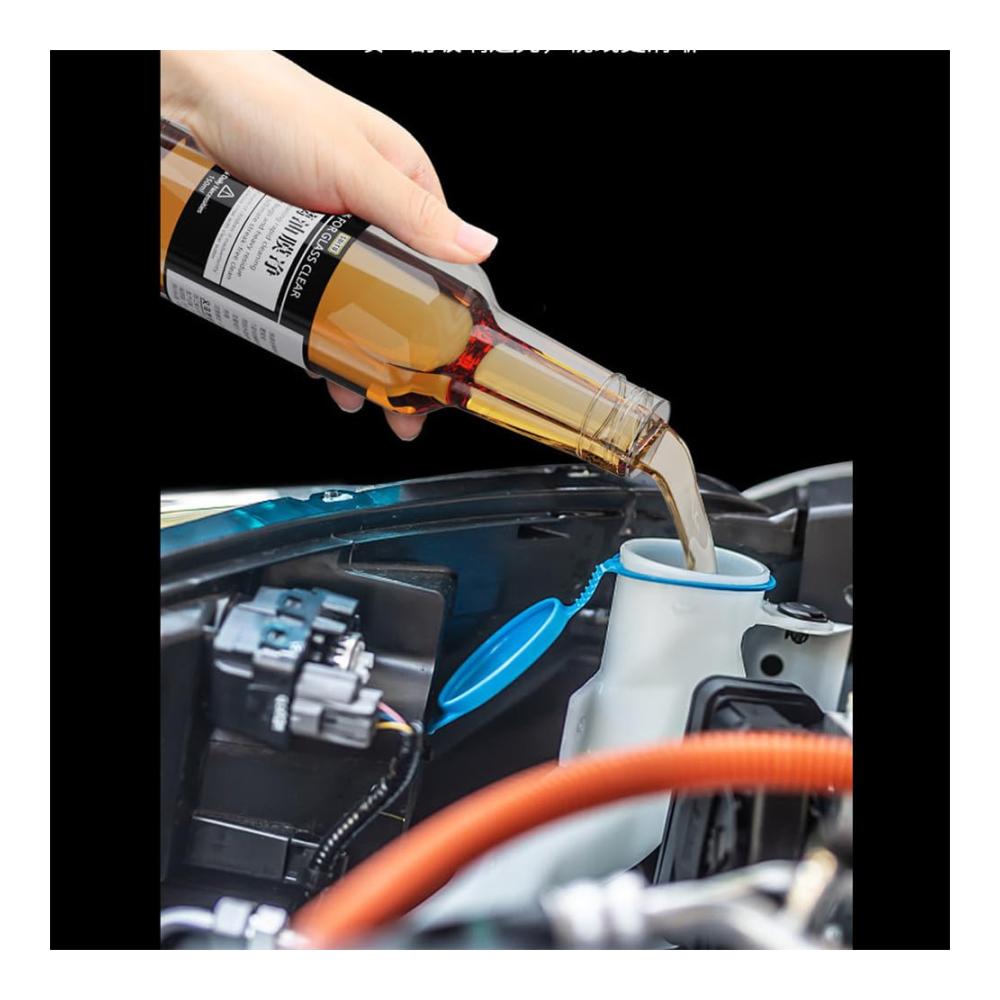 Entfernen Sie hartnäckige Ölfilme mit unserer hochwirksamen Scheibenreinigungspolitur - Auto Glasreiniger für klare Sicht! Verbessern Sie die Schönheit Ihres Autos mit unserem Frontscheibenpflege-Agenten. 4 Flaschen für langanhaltende Sauberkeit