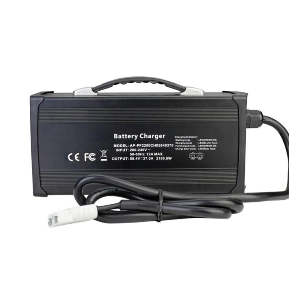 Schnellladegerät 1200 W Batterieladegerät 24 V 30 A für Gabelstapler | Mit 50 A/120 A/175 A/350 A Anderson Stecker | Effizientes Laden für maximale Leistung | Zuverlässig und leistungsstark