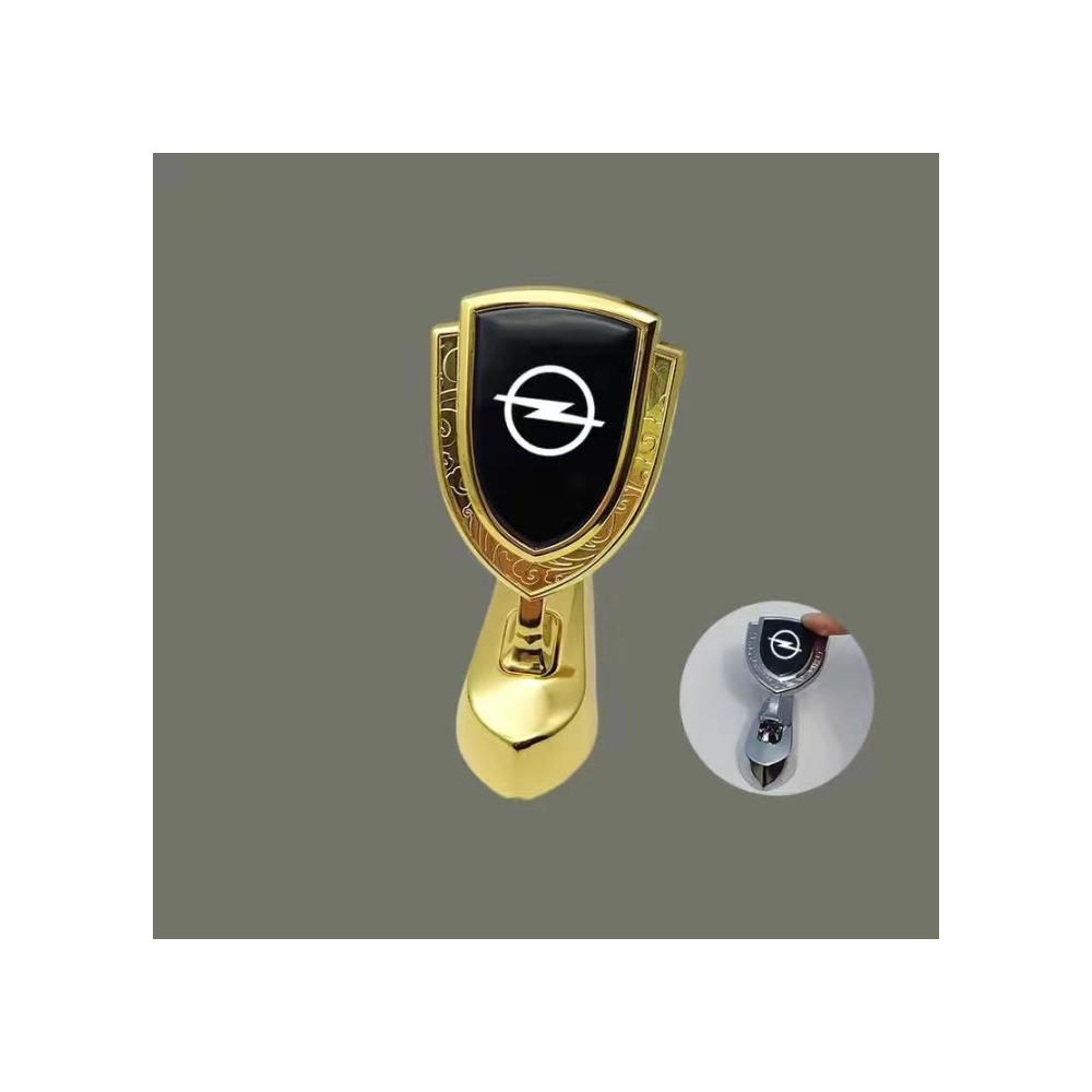 Hochwertiges Auto Emblem für Opel Insignia 2012–2014 | Metall Logo Aufkleber für Motorhaube und Kofferraum | Wasserdichtes Emblem für stilvolle Karosserie | Dekoratives Zubehör | Präzisionsdesign