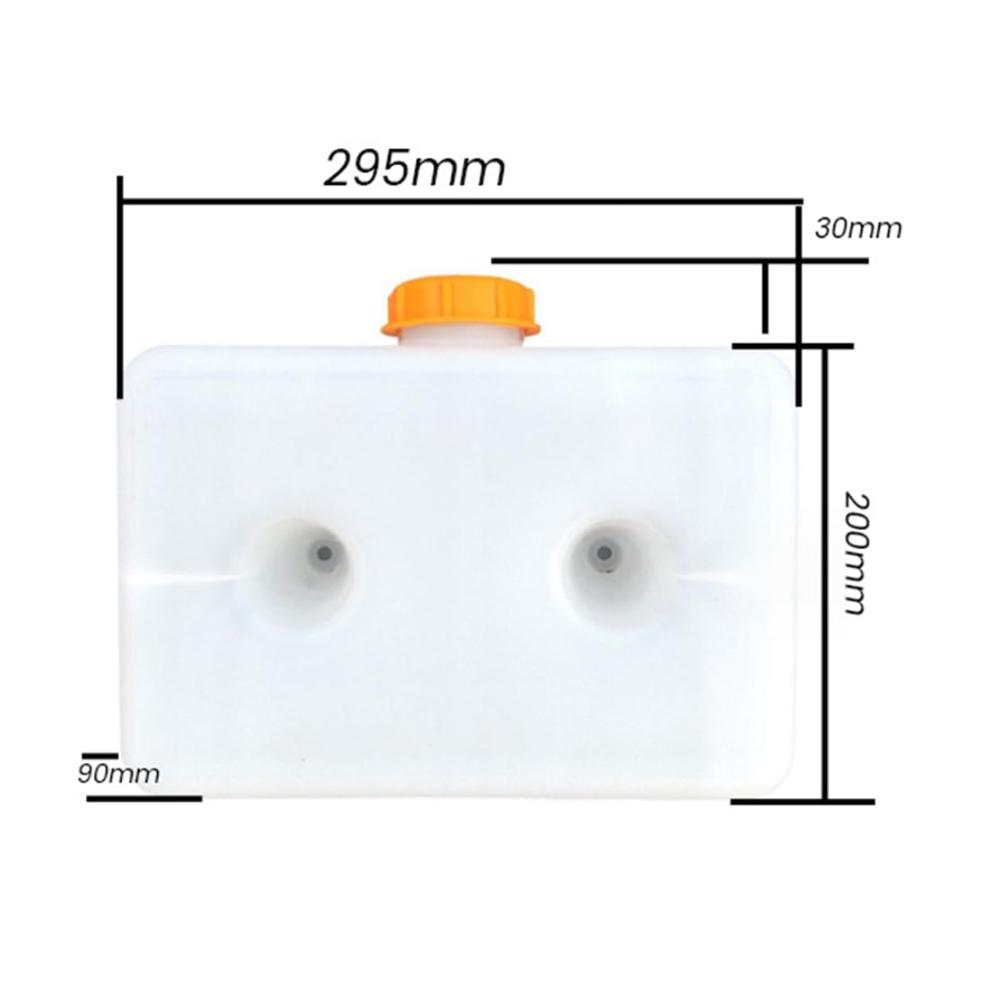 Kraftstofftank 5L Kunststoff-Luftstandheizung | Auto Caravan Tanks mit Abdeckung | Robuster 2-Loch-Ölspeicher | Effiziente Treibstofflagerung | Sicherheit und Leistungsoptimierung