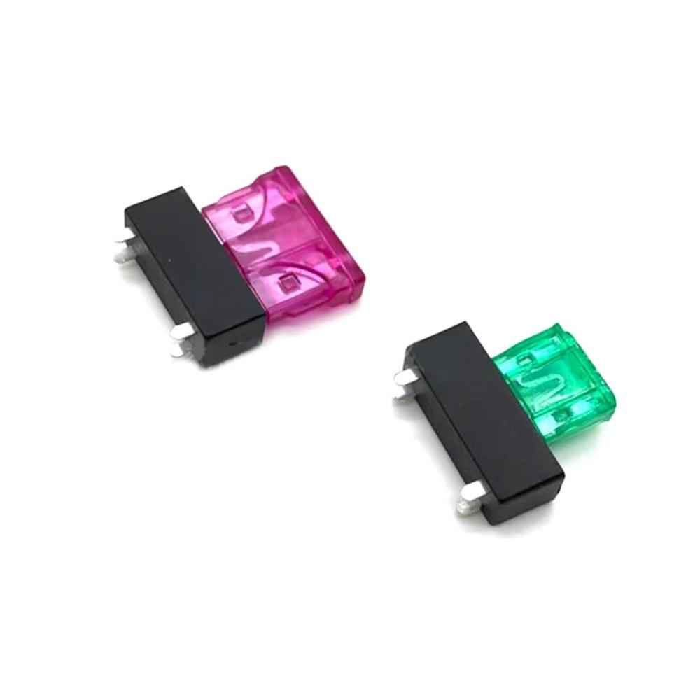 Hochwertige Flachsicherungen 10er Pack Auto-Sicherungshalter - Universale Blade-Sicherungshalterbox für Kfz-Leiterplattenmontage mit Sicherheitsklemmen. Ideal für LKW Boot Wohnmobil & Van