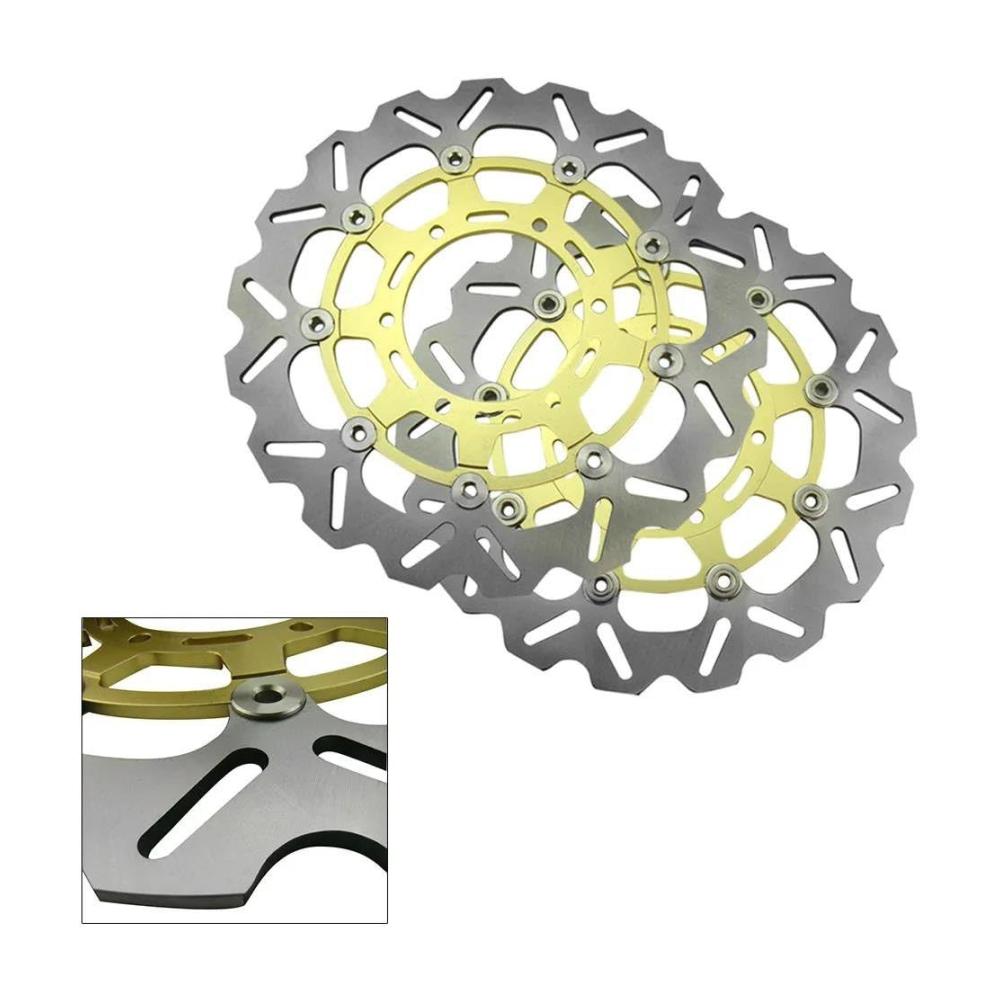Upgrade deine Fahrzeugbremsen! Bremsscheiben für Suzuki GSXR 1000 & GSXR 600/750 (K8/K9 2008-2011). Hochwertige vordere Motorrad-Scheibenbremsen in Rot. Jetzt erhältlich in Gold