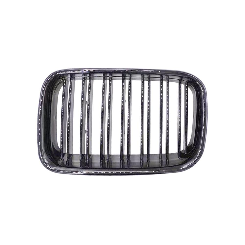 Entdecken Sie Stil und Qualität 2er Set Glänzend Schwarz Front- & Kühlergrille mit Dual Slat Linien für BMW 3er E36 1992-1996. Erneuern Sie den Look Ihres Autos mit diesem hochwertigen Front Hood Grill. Perfekte Passform und zeitloses Design für echte Fahrzeugliebhaber. Upgrade jetzt und verleihen Sie Ihrem BMW einen beeindruckenden Look