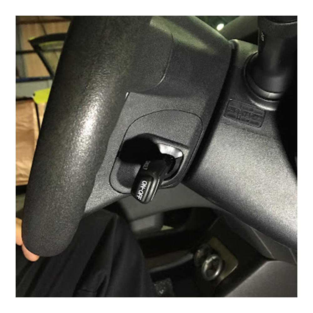 Hochwertige Lenkradnabenabdeckung für Prius Plug-In Hybrid Aqua - Schutz und Komfort beim Lenken - Original 45186-47030-B0 Lenkradnabensteuerungsschalter inklusive Tempomatfunktion 84632-34011
