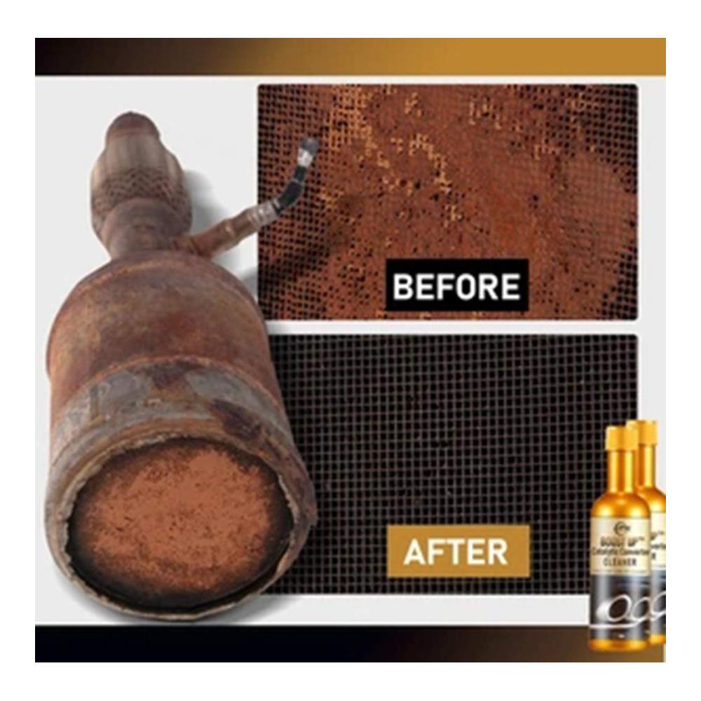 Motor Katalysator Reiniger - Ultimativer 120ml Reiniger für Benzin Diesel & Hybrid Fahrzeuge - Effektiver Catalytic Converter Cleaner & Engine Booster - Maximale Leistung & Umweltschutz