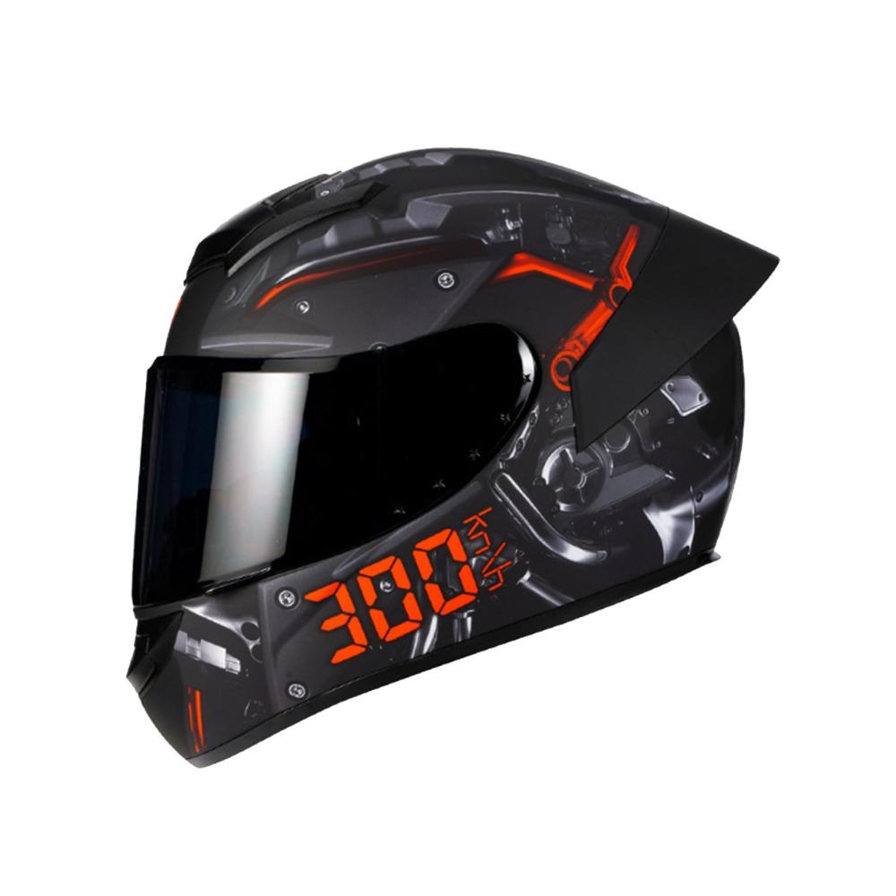 Entdecken Sie den ultimativen Schutz Integral-Motorradhelm für Herren und Damen – DOT/ECE-Geprüfter Sturzhelm für sicheres Fahrvergnügen