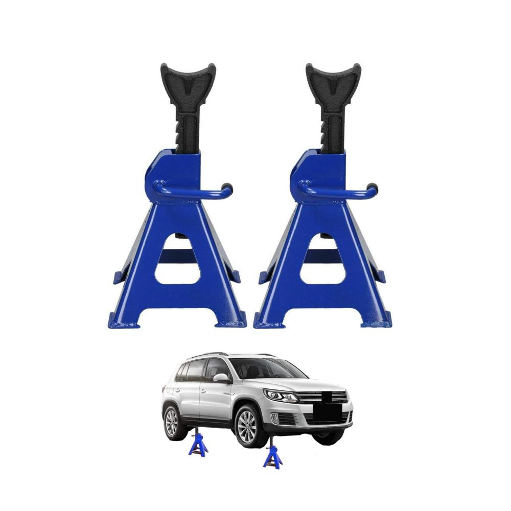 Stützböcke für Autos - 3 Tonnen Kapazität höhenverstellbar von 290 mm bis 430 mm - Robuste Unterstellböcke für Autoreparatur und Reifenwechsel - Premium Qualität und Zuverlässigkeit