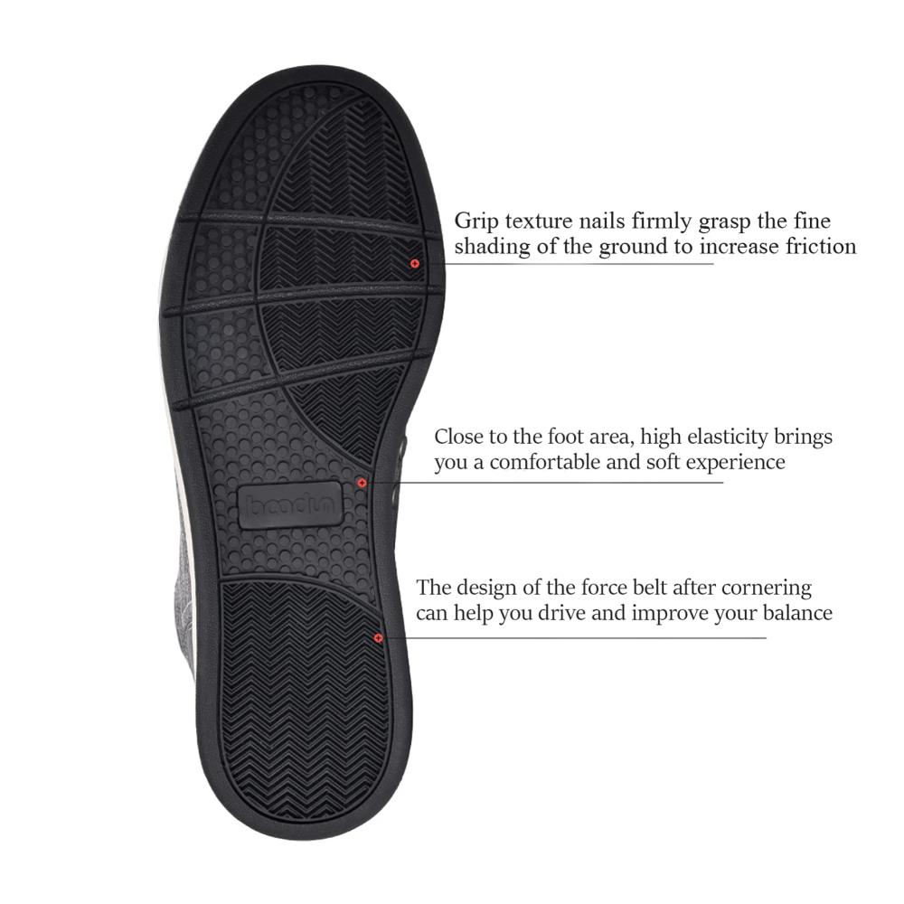 Hochwertige Herrenschuhe Rutschfeste Motorradstiefel für den urbanen Fahrer | Bequeme Casual Sneaker mit Verstärkten Knöcheln | Atmungsaktives Futter für Komfort | Stylische Moto Bike Schuhe Grey-46EU