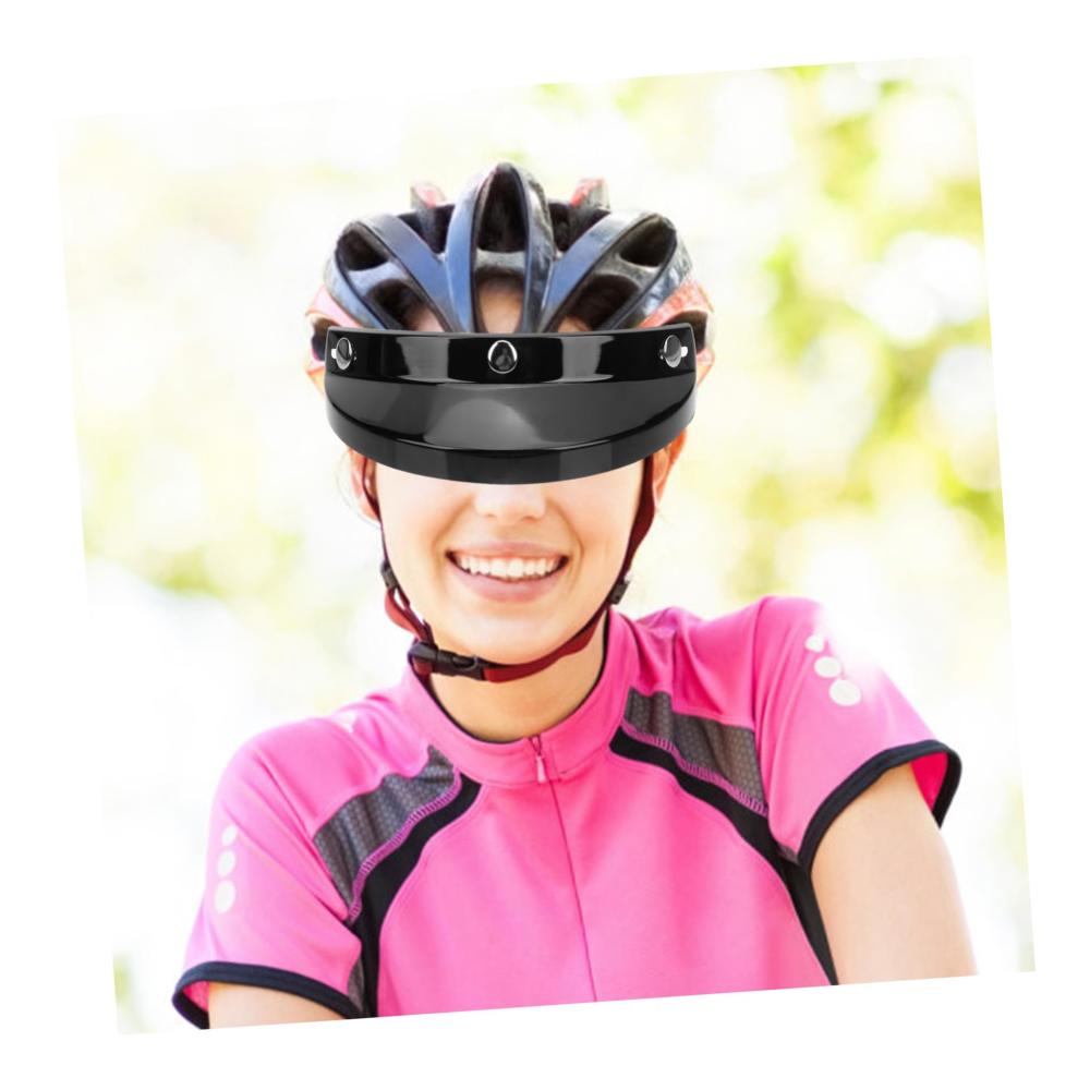 Helmvisiere Retro Motorradhelm Sonnenschirm Kappe für Regenschutz | Hochwertige Schutzabdeckung und Zubehör für Fahrrad- und Motorradhelme | Ski-Maske Ersatzteil für maximalen Schutz und Stil